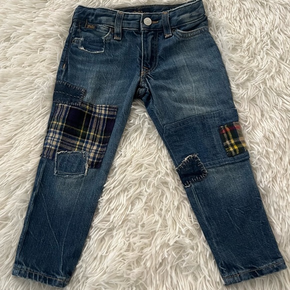 Toddler girl Polo Ralph Lauren Jean - Picture 1 of 8